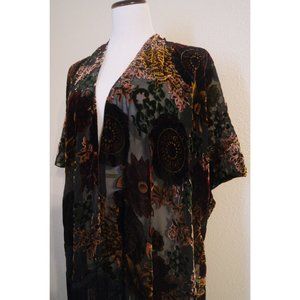 World Market - Dark Floral Kimono